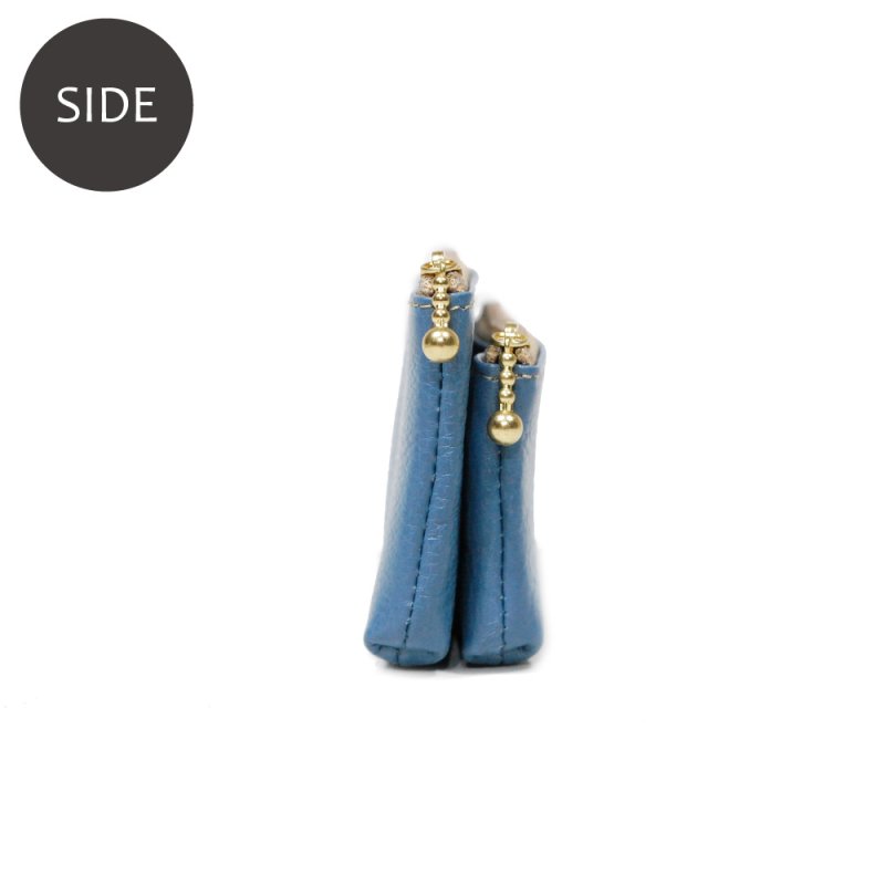 画像3: オリーブレザー 親子ポーチ (3)