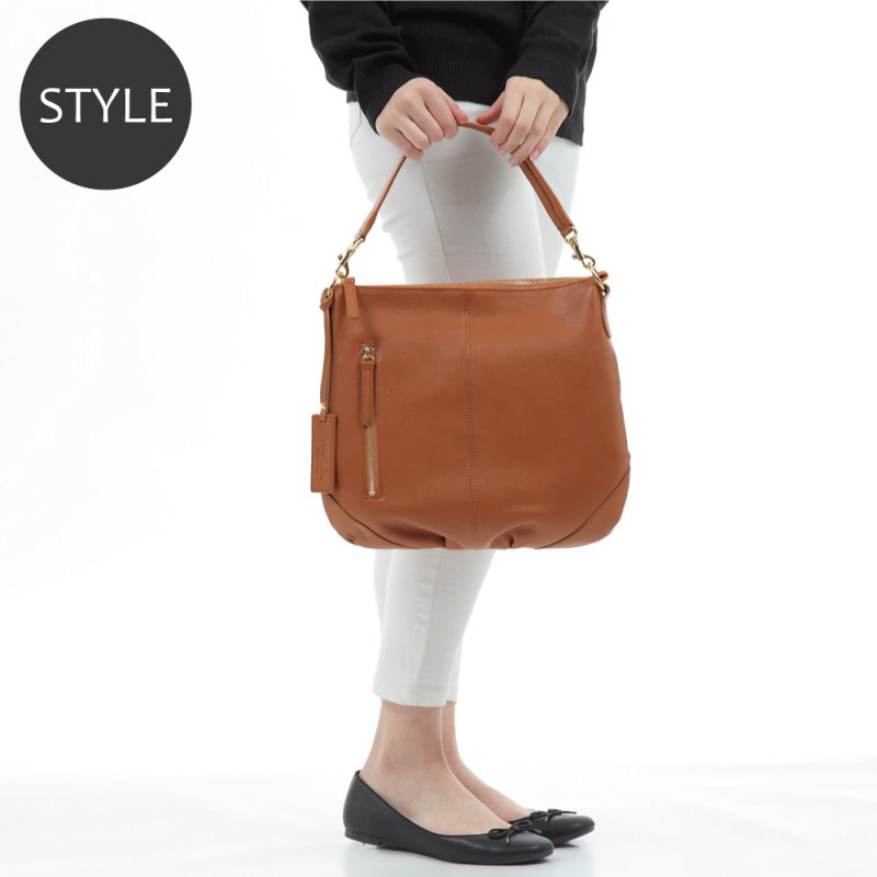 画像10: オリーブレザー2wayショルダー (10)