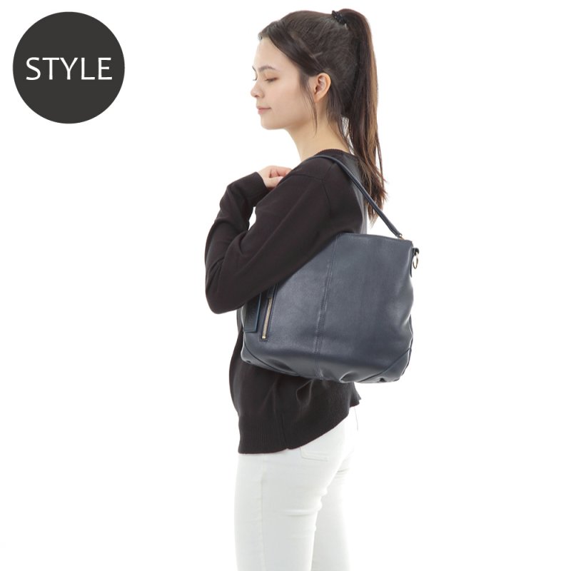 画像16: オリーブレザー2wayショルダー (16)