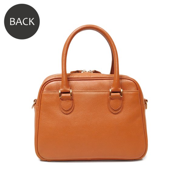 最終値下げ！ミスターオリーブ　レザー ボストンバッグ ブラウン 最終値下げ！ミスターオリーブ レザー ボストンバッグ ブラウン