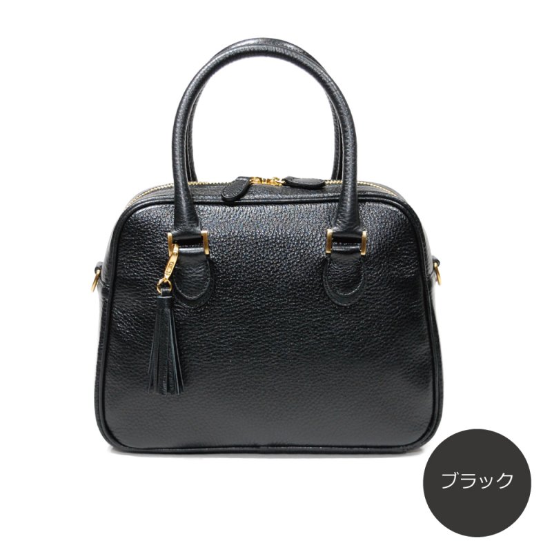 画像6: オリーブレザー 2wayミニボストンバッグ（ショルダー&手提げ） (6)