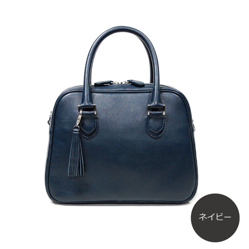 画像16: オリーブレザー 2wayミニボストンバッグ（ショルダー&手提げ） (16)