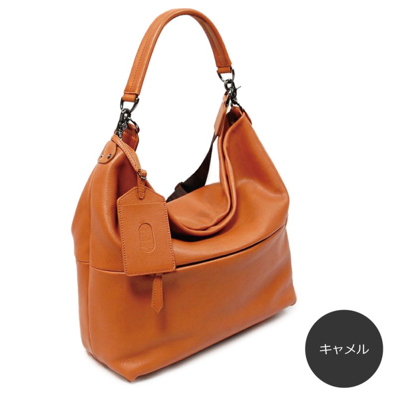 画像4: オリーブレザー 2wayラージショルダー (4)