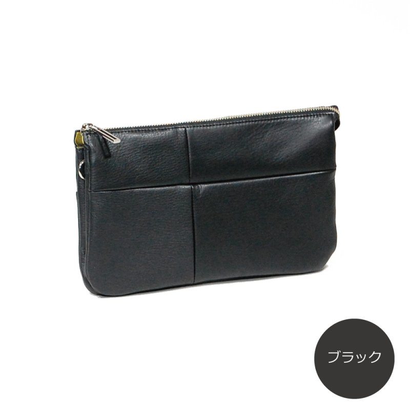 画像2: 手袋用ソフトレザーで作った ワッフルボディーショルダー (2)