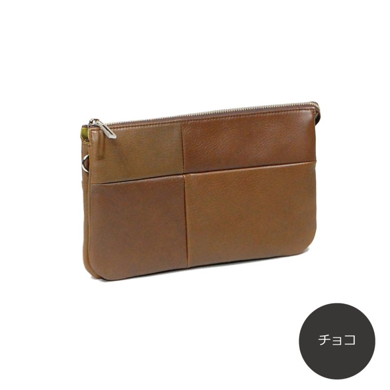 画像4: 手袋用ソフトレザーで作った ワッフルボディーショルダー (4)