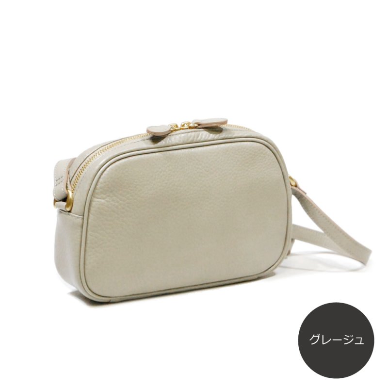 画像11: オリーブレザー ビーンズショルダー (11)