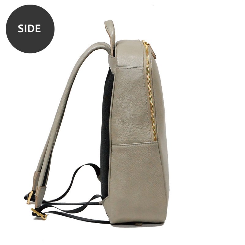 画像6: オリーブレザー グレースリュックサック (6)