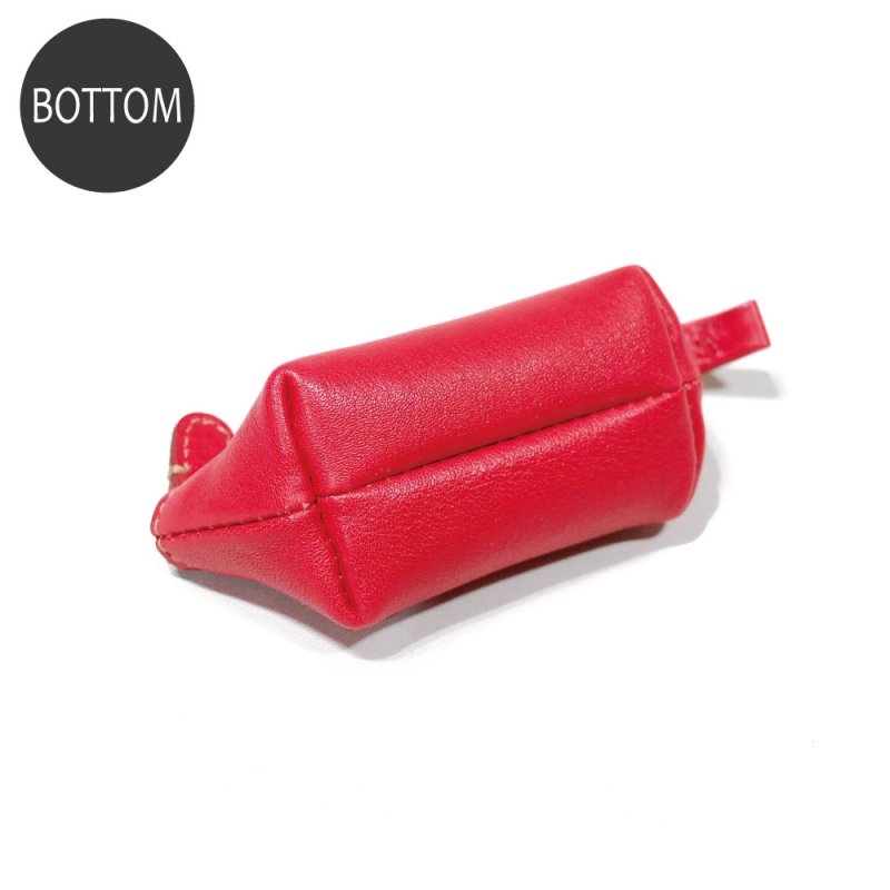 画像3: オリーブレザー 舟形コインポーチ (3)