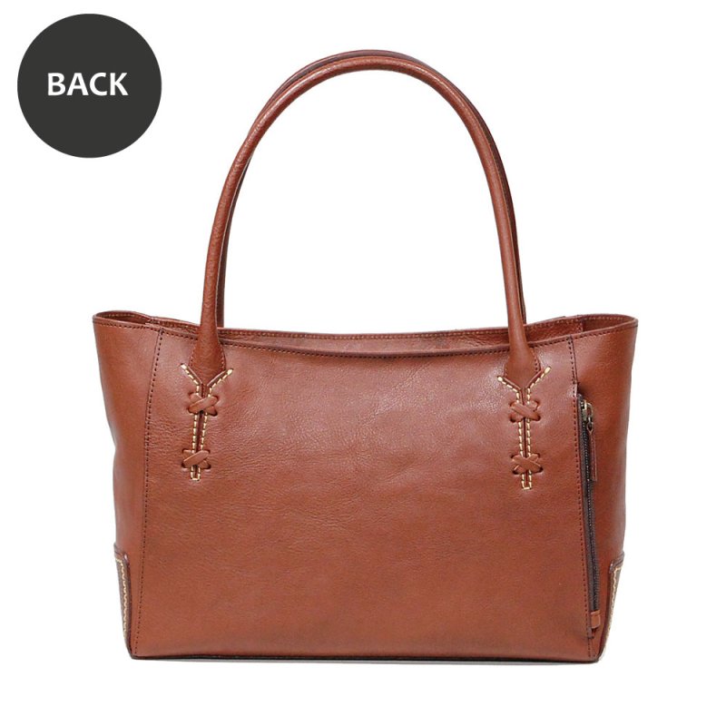 画像8: どんぐりレザー カジュアルB5トート (8)