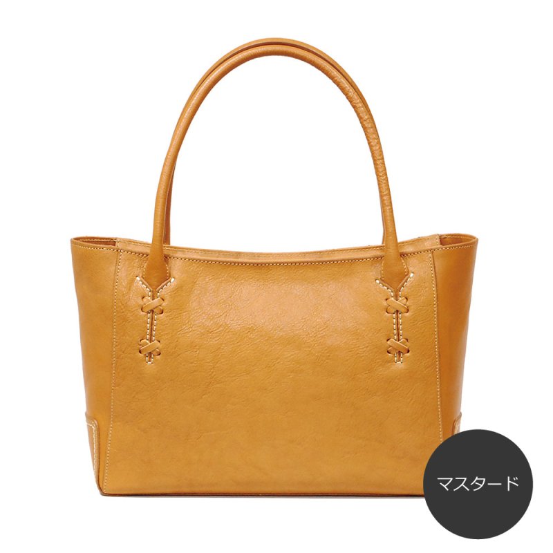 画像6: どんぐりレザー カジュアルB5トート (6)