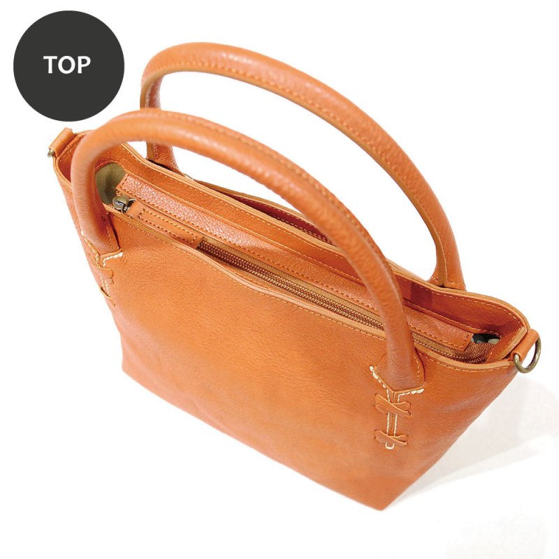 画像11: どんぐりレザー 2wayハンドバッグ (11)