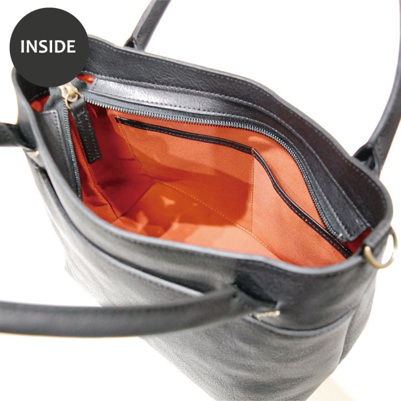 画像13: どんぐりレザー 2wayハンドバッグ (13)