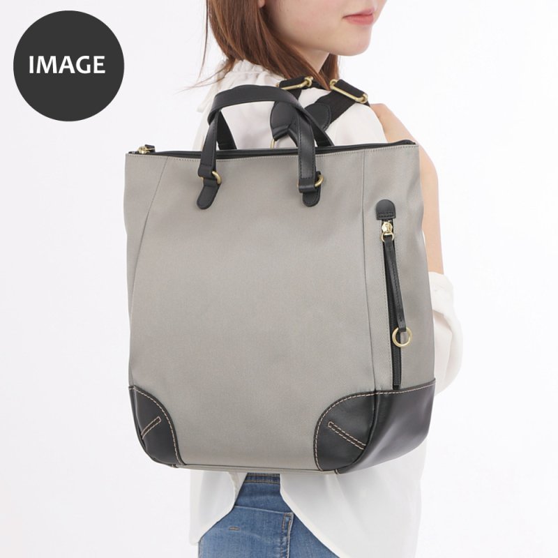 画像15: はっ水高密度ナイロン 軽量A4リュック (15)