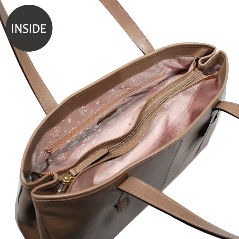 画像5: オイルアップレザー カジュアルビジネスA4トート (5)