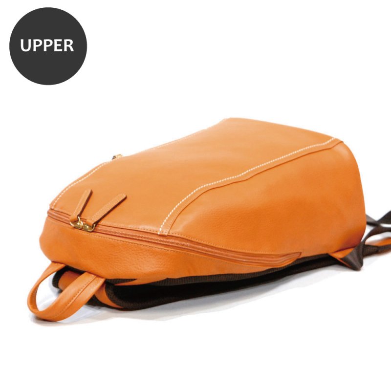 画像9: 傷が目立たないエンボスシュリンクの 軽量ラウンドリュック (9)