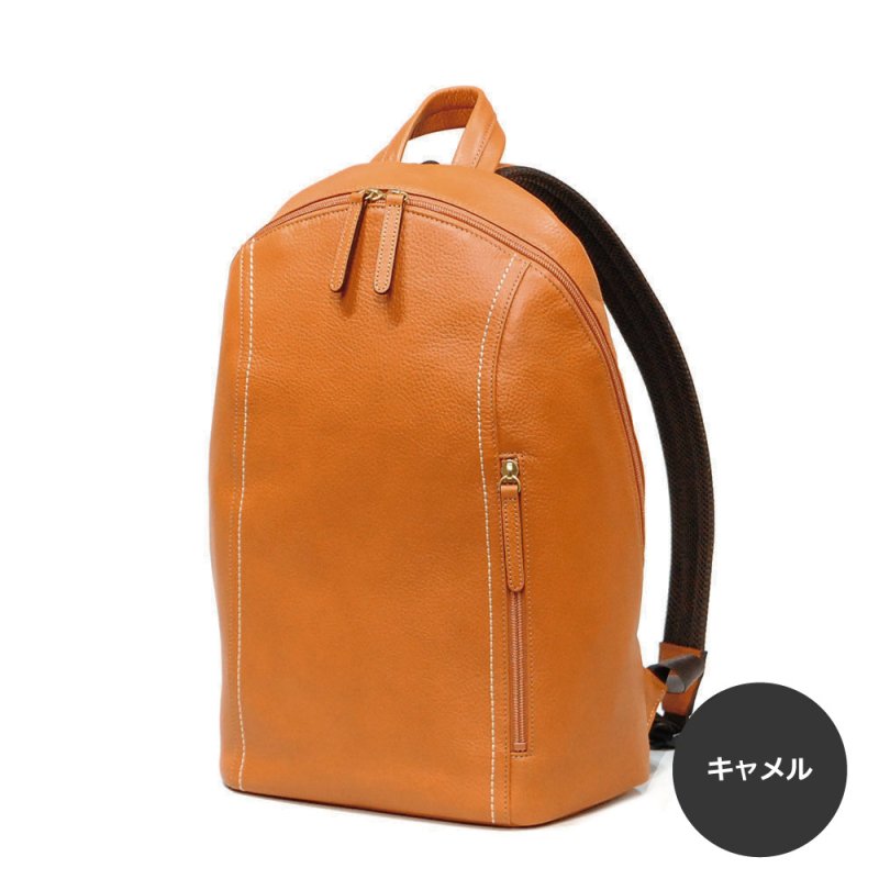 画像3: 傷が目立たないエンボスシュリンクの 軽量ラウンドリュック (3)