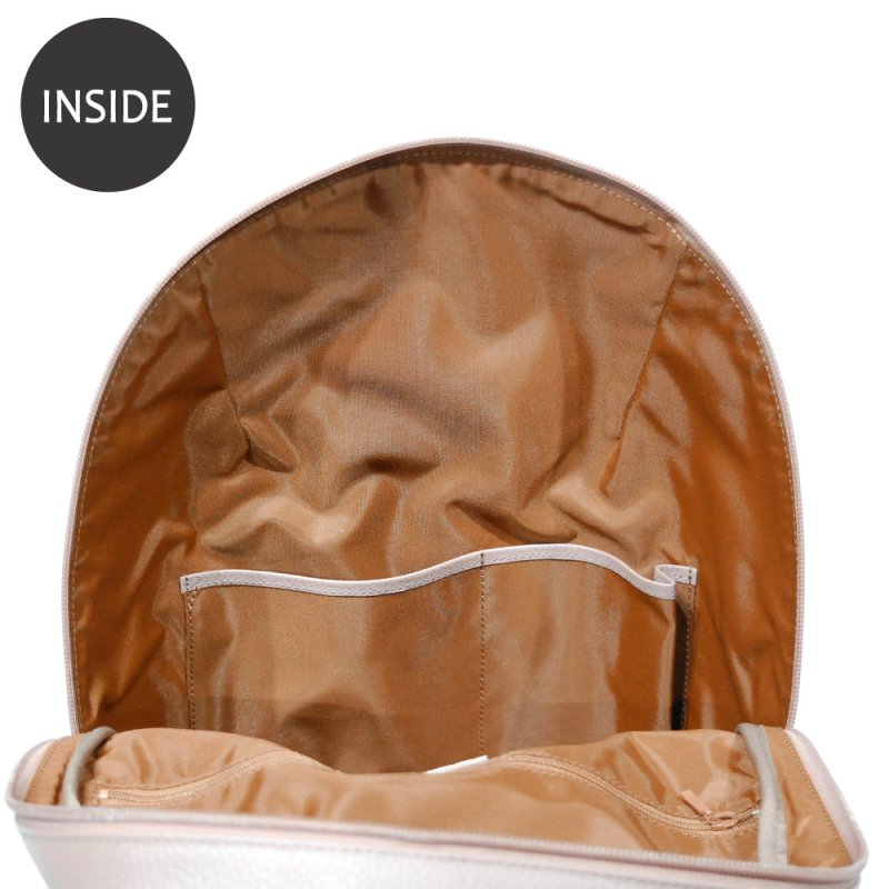 画像12: 傷が目立たないエンボスシュリンクの 軽量ラウンドリュック (12)