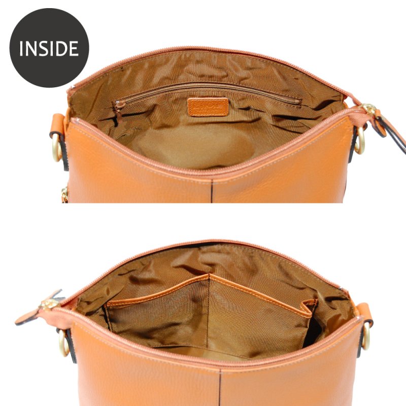 画像5: 傷が目立たないエンボスシュリンクの 2wayショルダーバッグ (5)