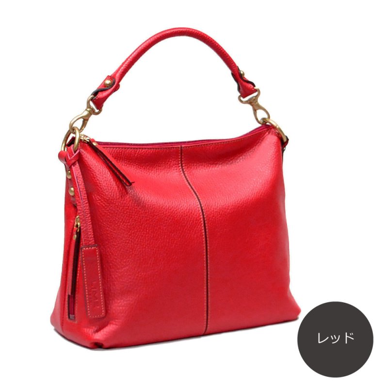 画像16: 傷が目立たないエンボスシュリンクの 2wayショルダーバッグ (16)