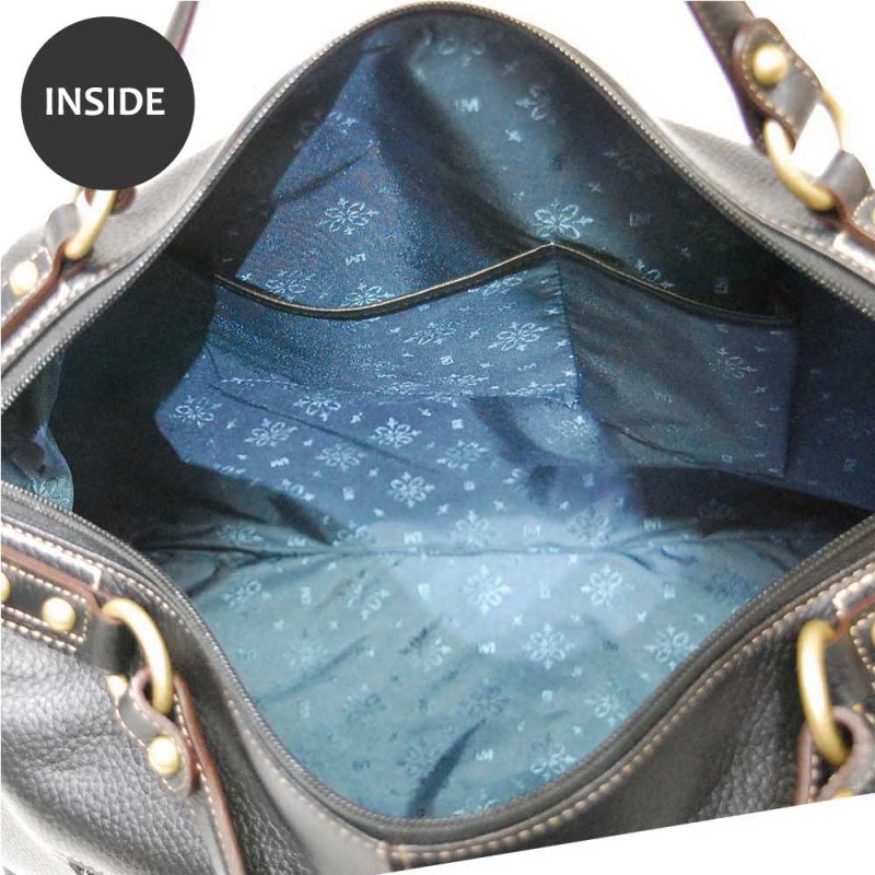 画像10: エンボスシュリンク 2wayボストンバッグ (10)