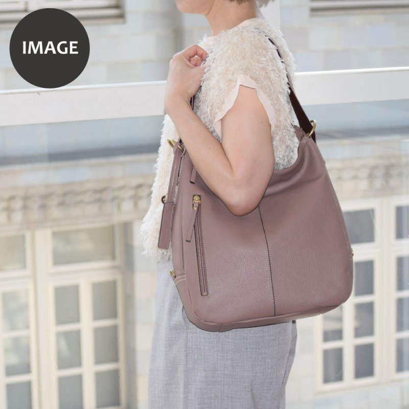 画像7: 傷が目立たないエンボスシュリンクの 3wayリュック (7)