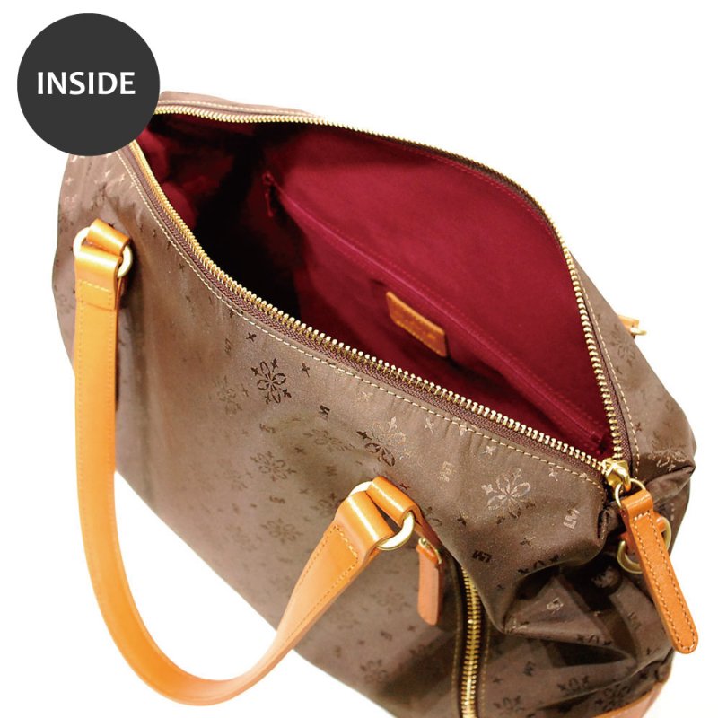 画像5: はっ水ジャガード 2way A4トートボストン (5)