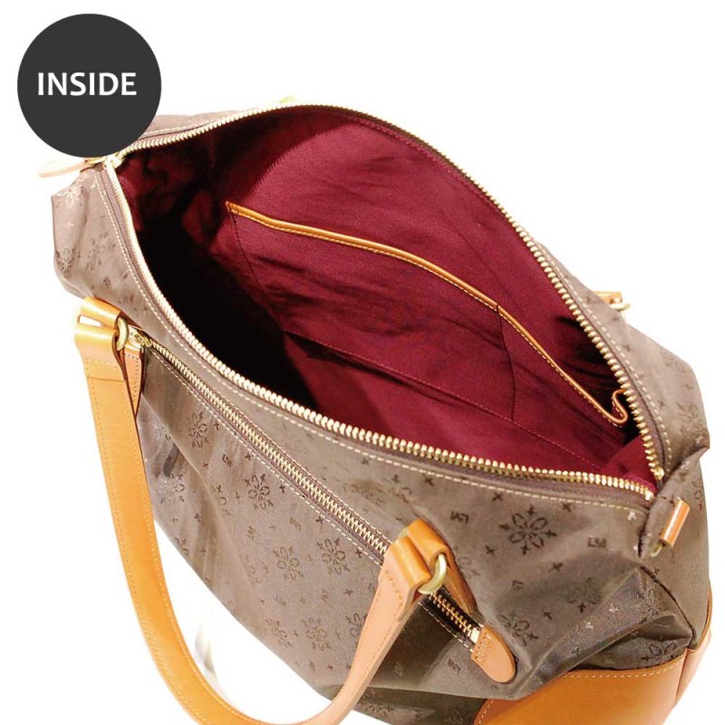 画像6: はっ水ジャガード 2way A4トートボストン (6)