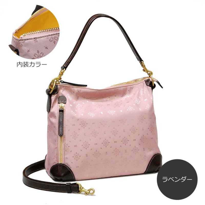 画像10: はっ水ジャガード 2way ショルダーバッグ (10)