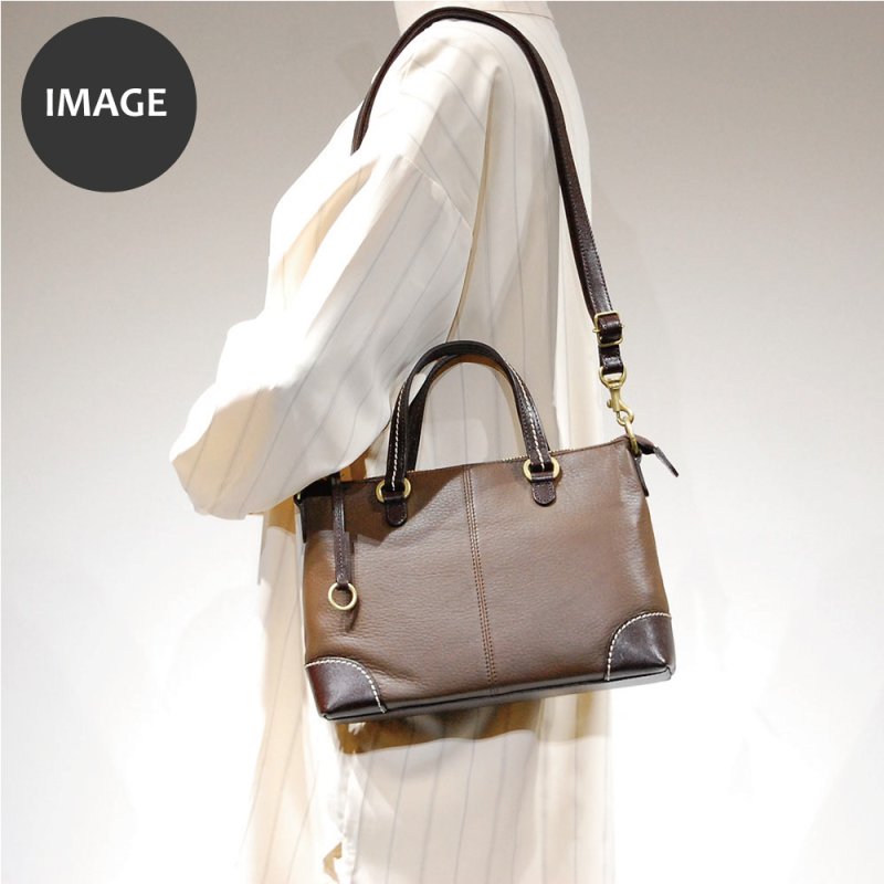 画像16: ソフトレザーの2wayミニバッグ (16)