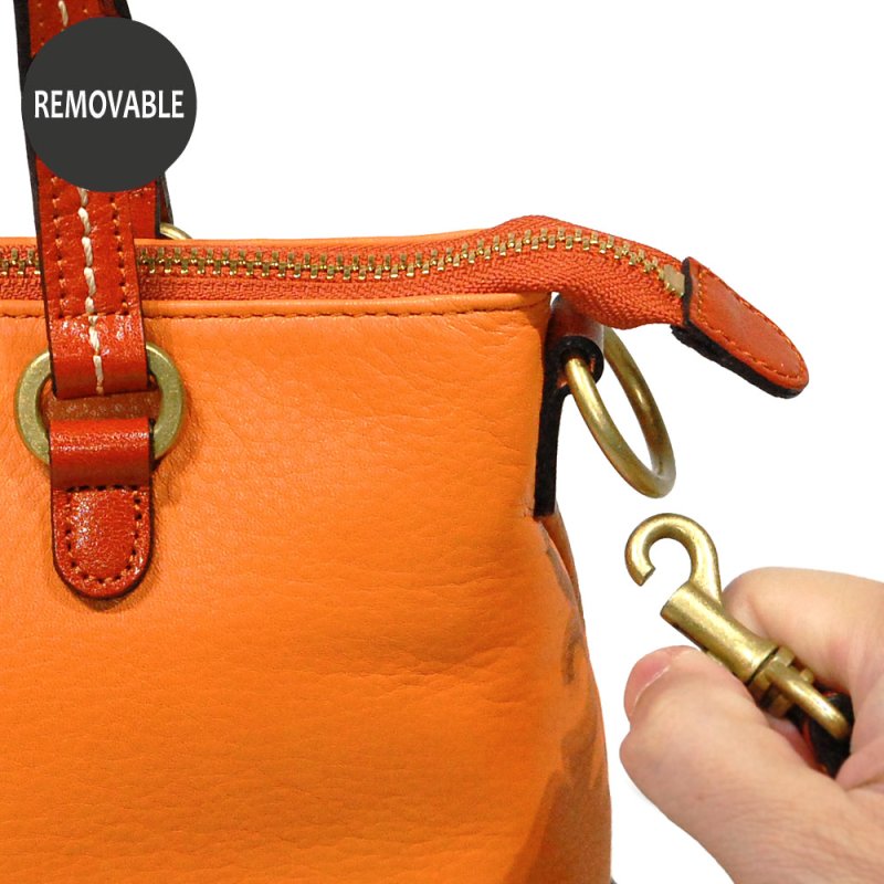 画像10: ソフトレザーの2wayミニバッグ (10)