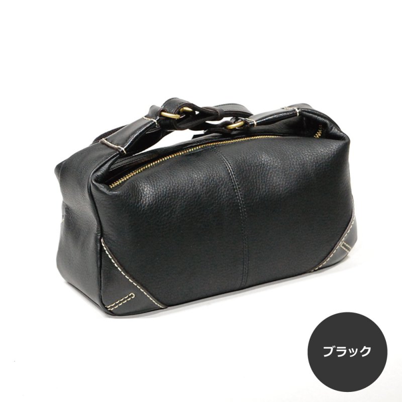 画像8: ソフトレザーの三日月形ミニショルダー (8)