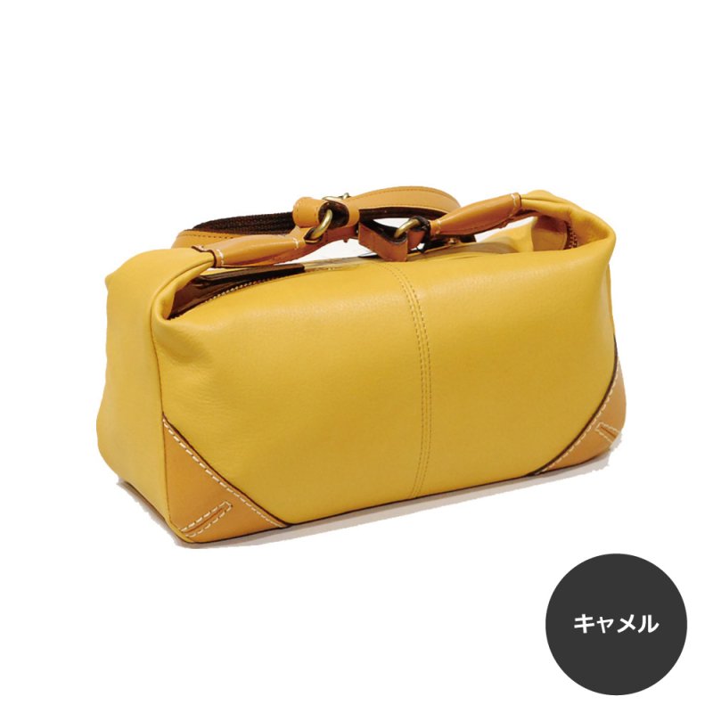 画像9: ソフトレザーの三日月形ミニショルダー (9)