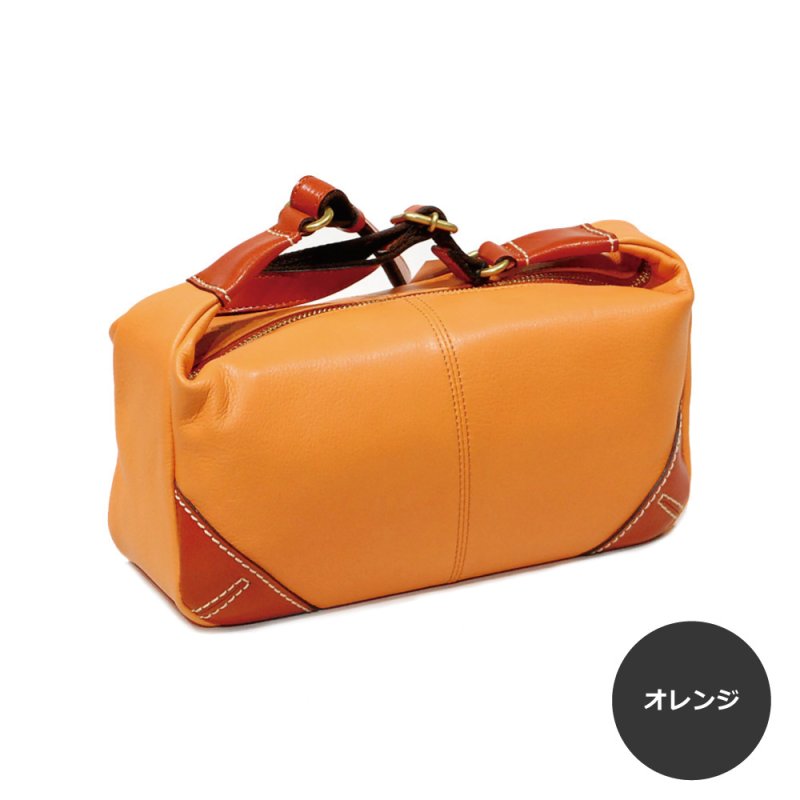 画像11: ソフトレザーの三日月形ミニショルダー (11)