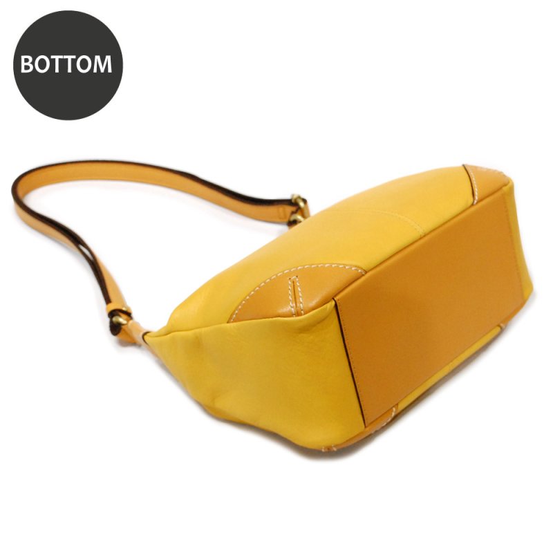 画像3: ソフトレザーの三日月形ミニショルダー (3)