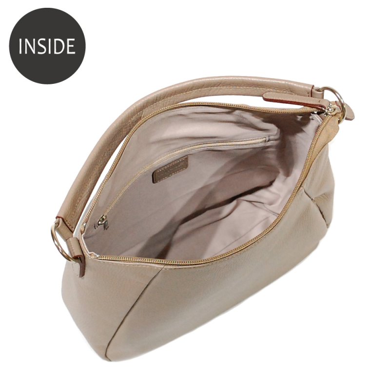 画像6: 傷が目立たないエンボスシュリンクの ティアドロップ2wayショルダーバッグ (6)