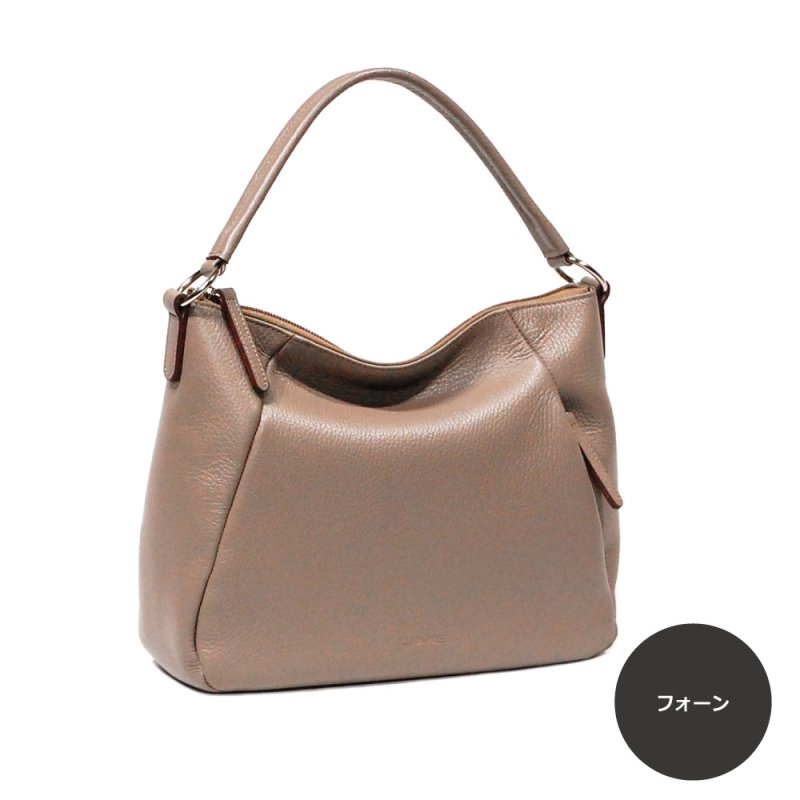 画像12: 傷が目立たないエンボスシュリンクの ティアドロップ2wayショルダーバッグ (12)