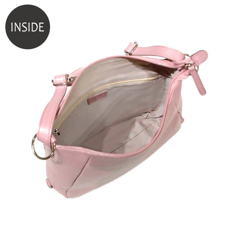 画像4: 傷が目立たないエンボスシュリンクの ティアドロップ3wayリュック (4)