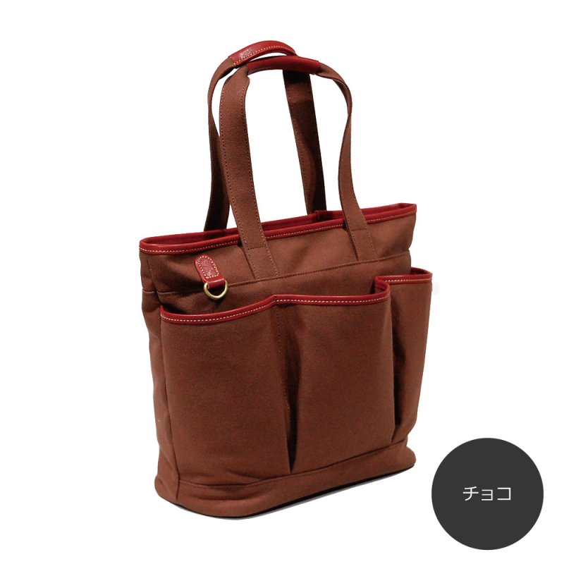 画像2: 8号帆布doek A4トート (2)