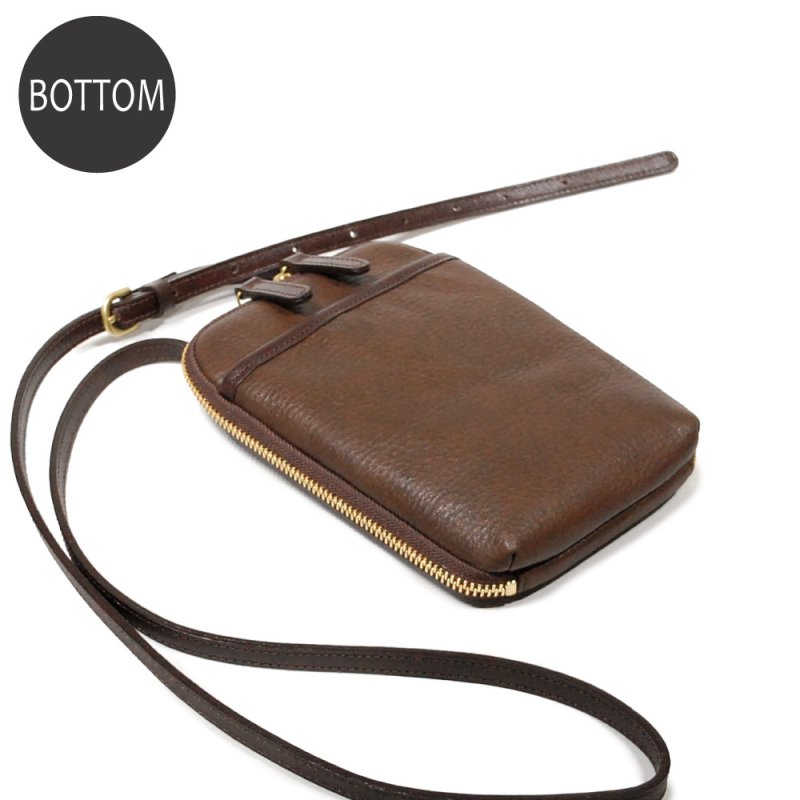 画像3: ソフトレザーのお財布機能付きスマホショルダー (3)