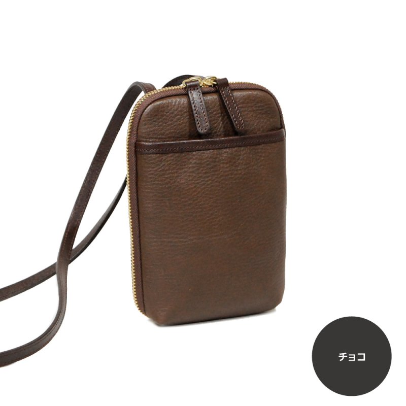 画像8: ソフトレザーのお財布機能付きスマホショルダー (8)