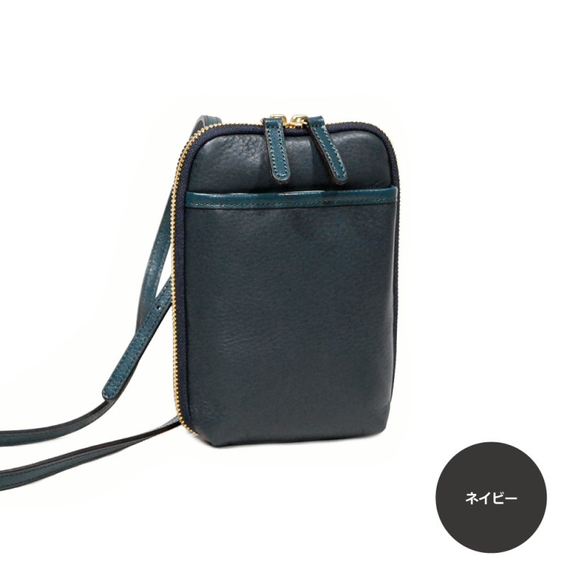 画像9: ソフトレザーのお財布機能付きスマホショルダー (9)