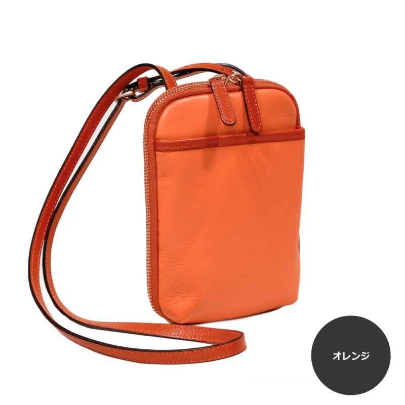 画像10: ソフトレザーのお財布機能付きスマホショルダー (10)