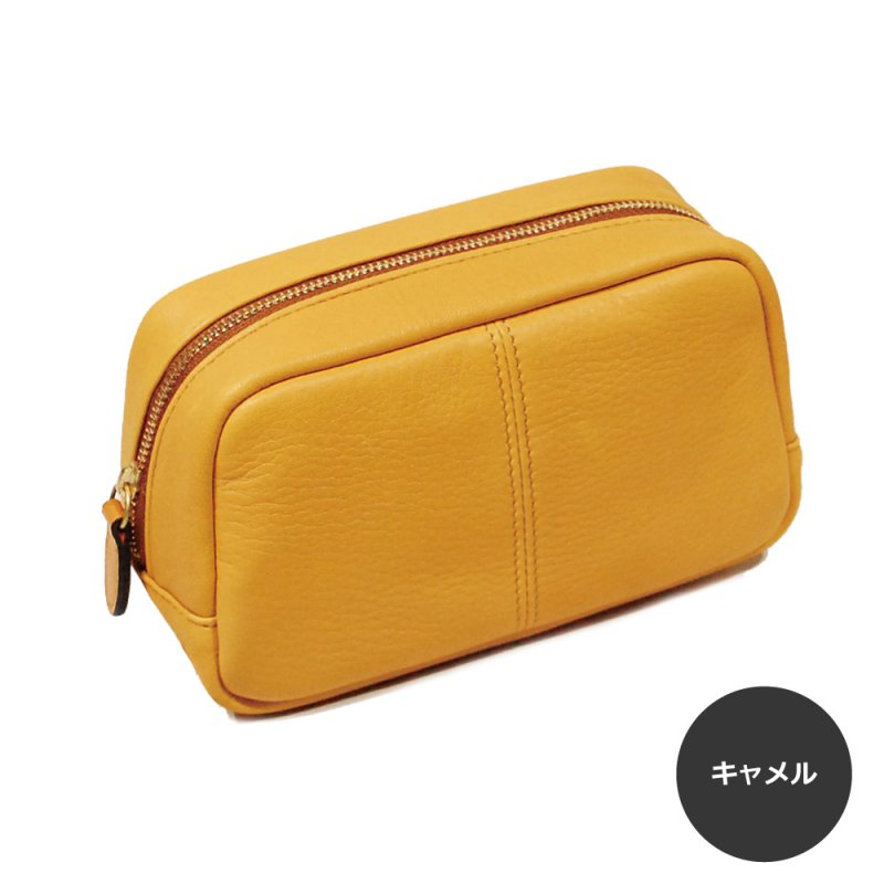 画像9: 手袋用ソフトレザーで作った ポーチ (9)