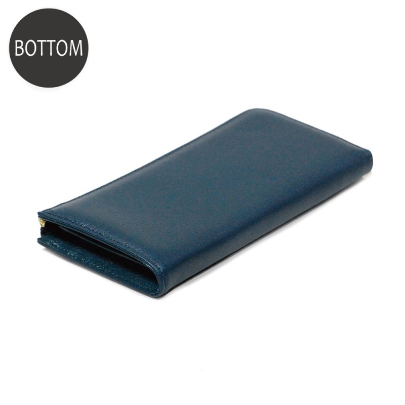 画像4: 手袋用ソフトレザーで作った L字ファスナー長財布 (4)