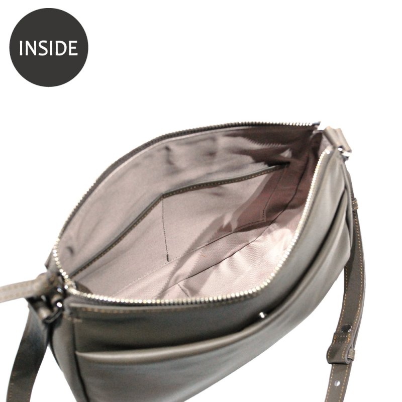 画像6: 【直営店限定】超撥水・超軽量レザー デイリーショルダーバッグ (6)