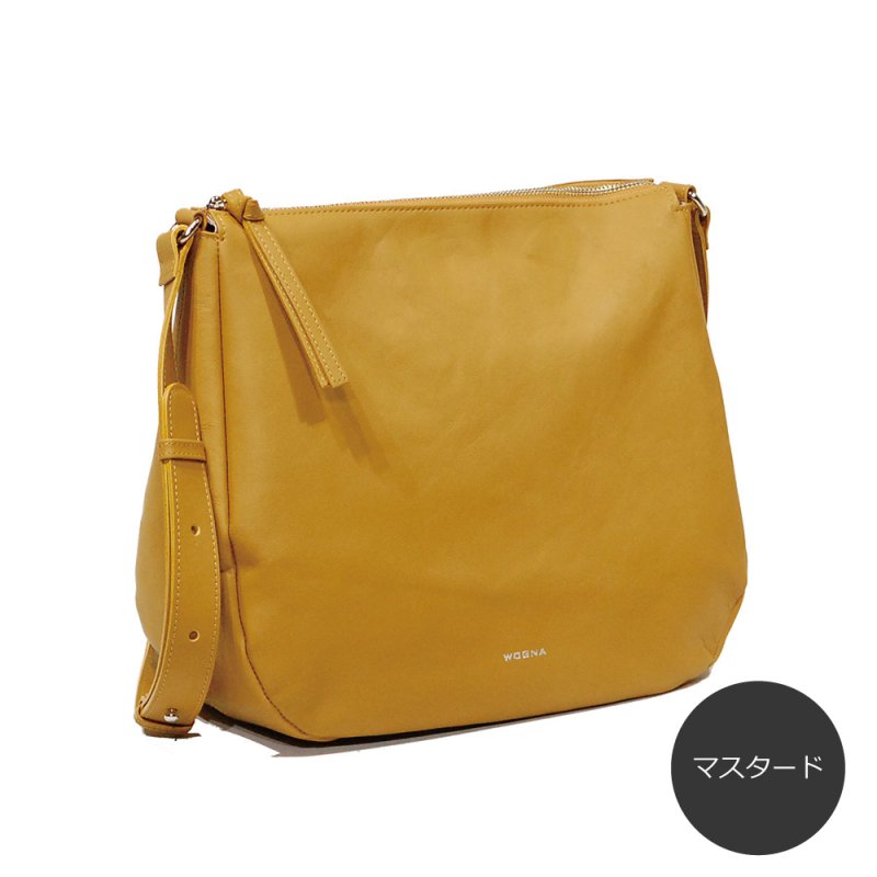 画像13: 【直営店限定】超撥水・超軽量レザーの大きめショルダーバッグ (13)