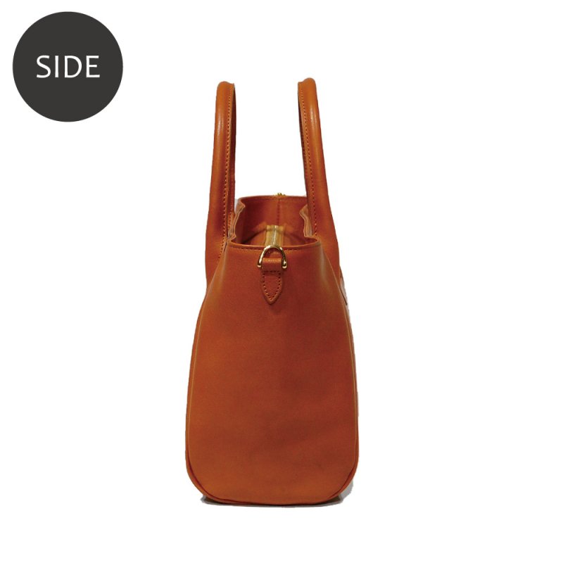 画像7: オリーブレザー　2wayハンドバッグ (7)