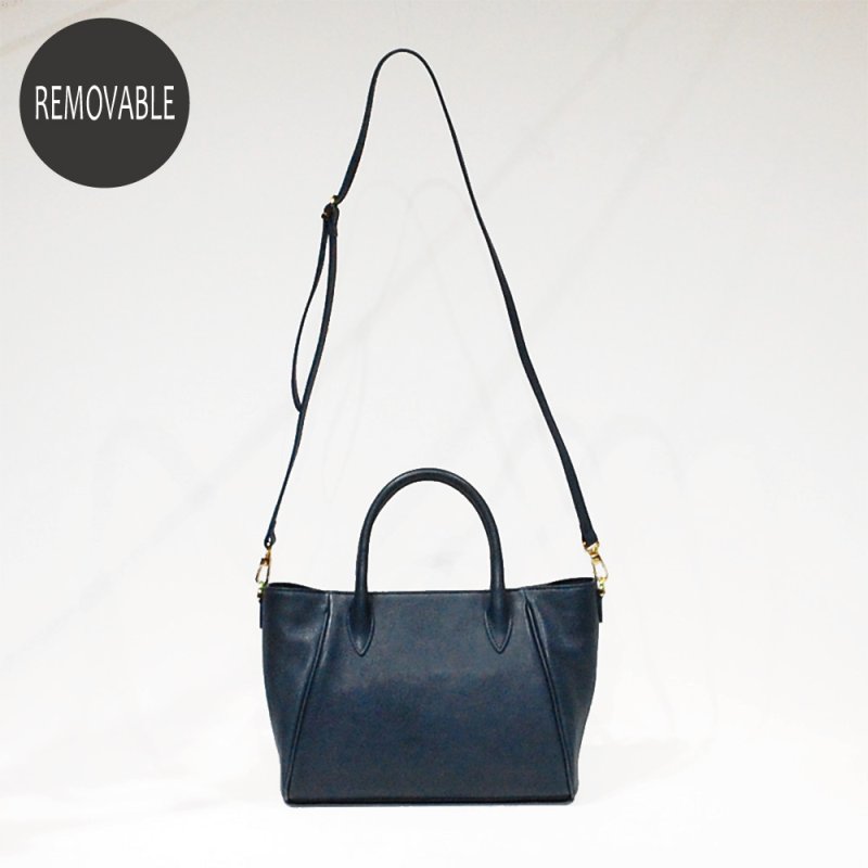 画像13: オリーブレザー　2wayハンドバッグ (13)