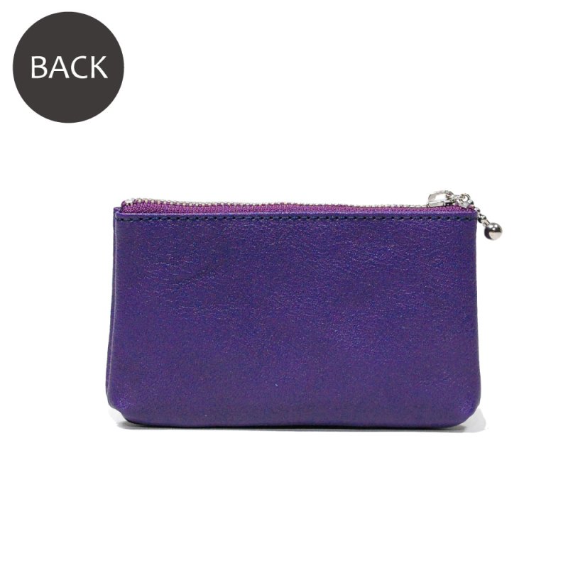 画像2: デザインレザーの親子ポーチ (2)