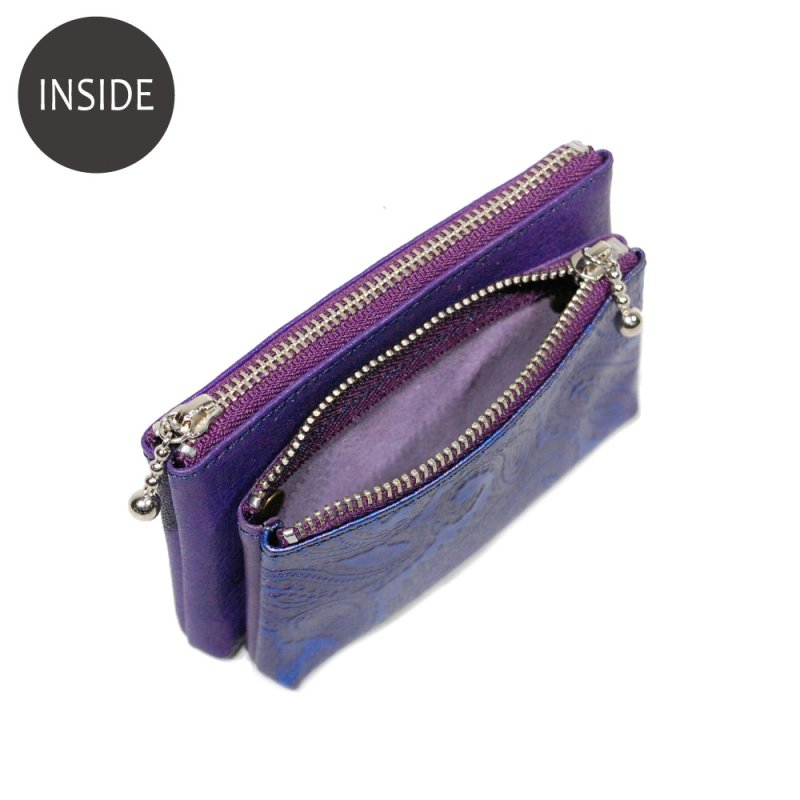 画像7: デザインレザーの親子ポーチ (7)